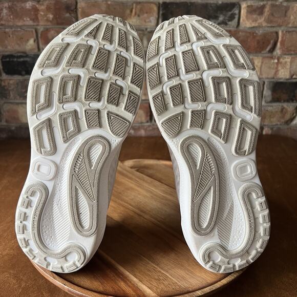 Brooks Adrenaline GTS 24 Supportive Women's 10 Rose Gold White Running Shoes - Picture 6 of 16